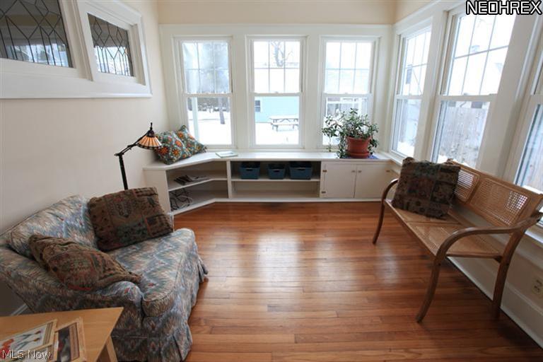 3086 Chadbourne Road Cleveland, OH 44120 - Photo 8 of 25 Here the built-in storage and bench is highlighted, ideal for small plants or curling up with a good book!