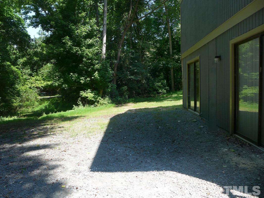 138 Johnson Street, Unit A Chapel Hill, NC 27516 - Photo 17 of 20 a view of a back yard