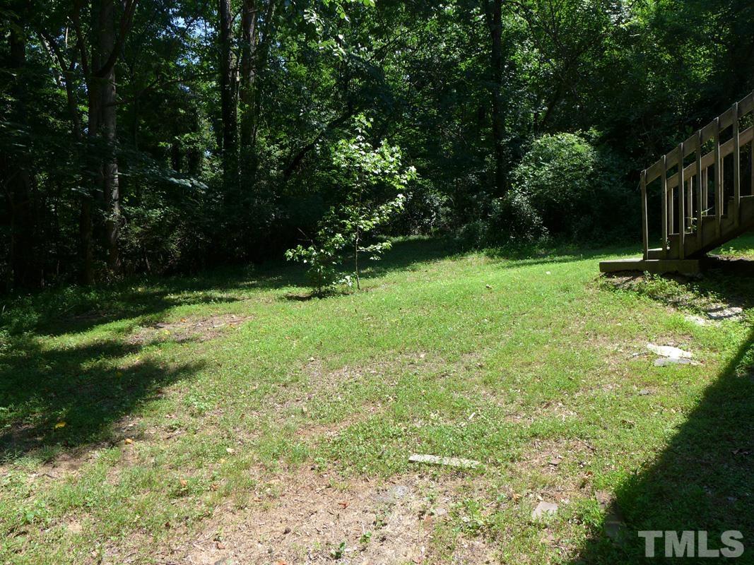138 Johnson Street, Unit A Chapel Hill, NC 27516 - Photo 19 of 20 a view of backyard with green space
