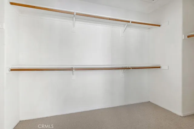 a close up view of racks on the wall