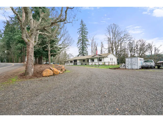 a view of outdoor space with trees