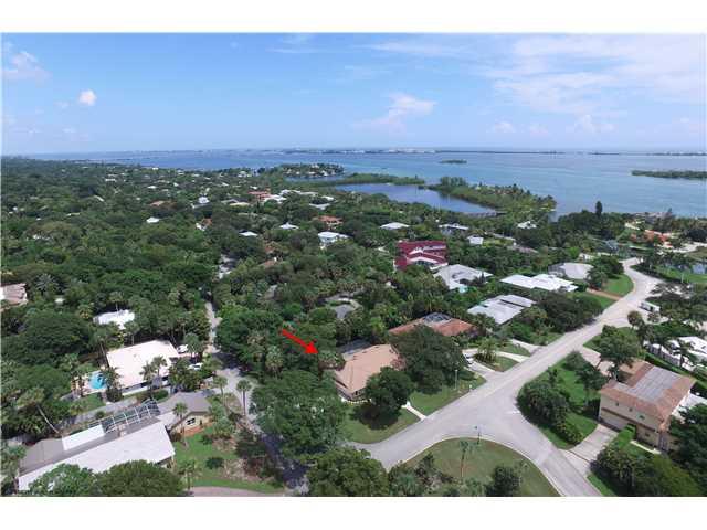 9 West High Point Road Stuart, FL 34996 - Photo 23 of 25 an aerial view of a city with lots of residential buildings