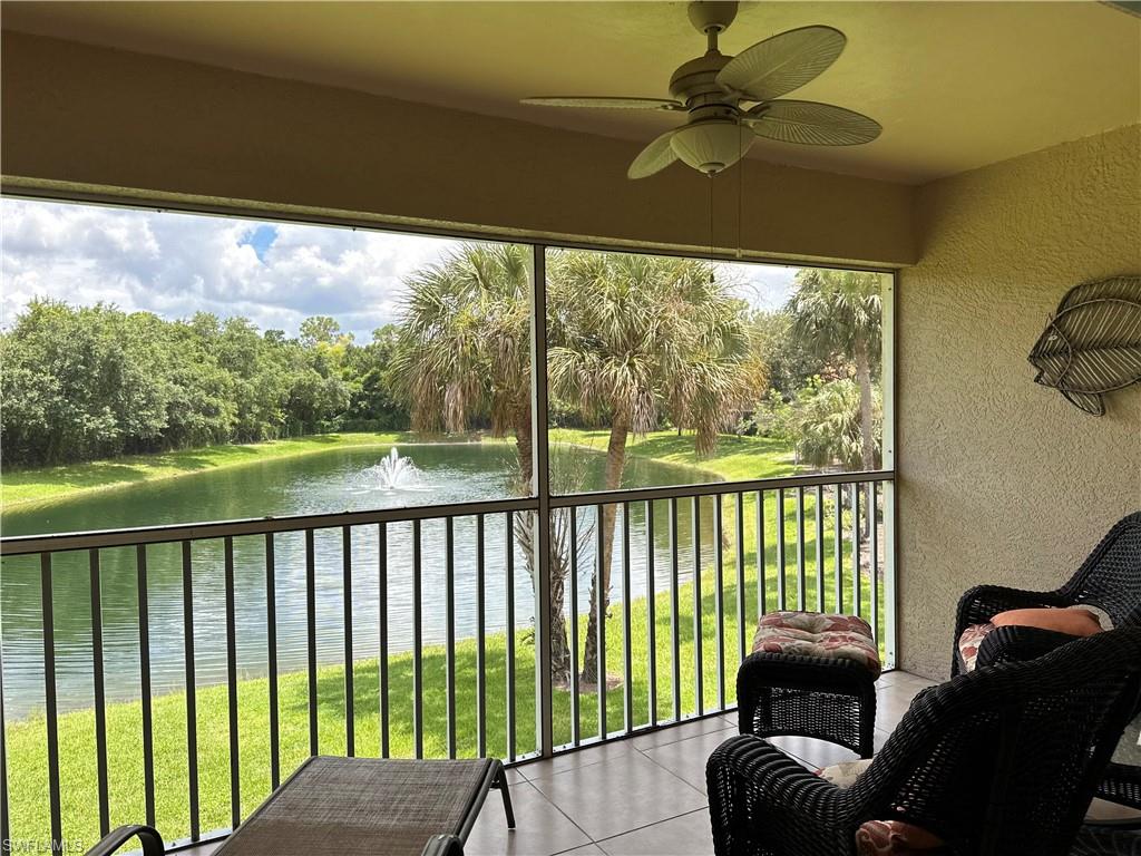 321 Robin Hood Circle, Unit 201 Naples, FL 34104 - Photo 18 of 28 a balcony view with a ocean view