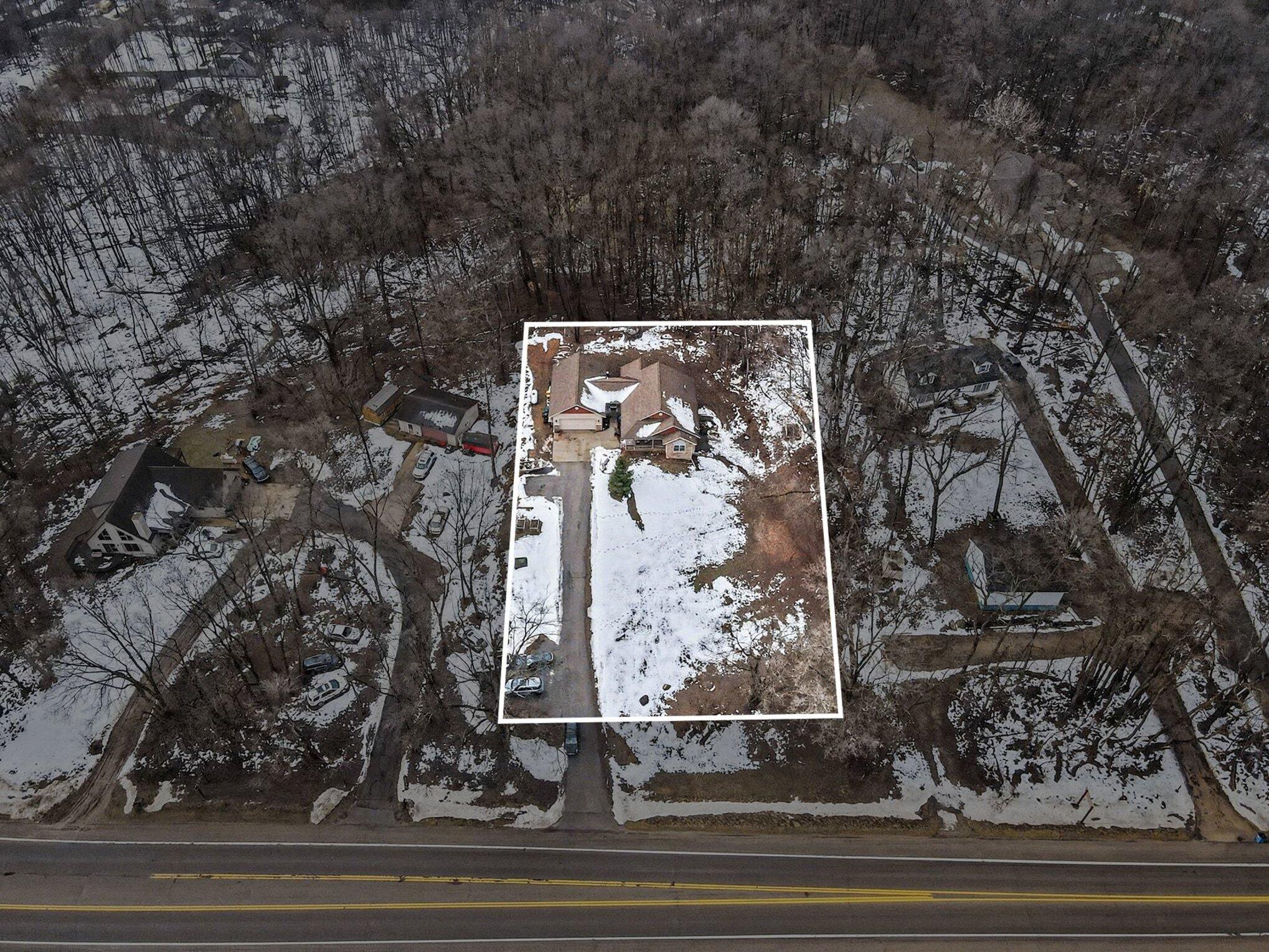 1938 Lincoln Road Allegan, MI 49010 - Photo 49 of 51 Aerial View