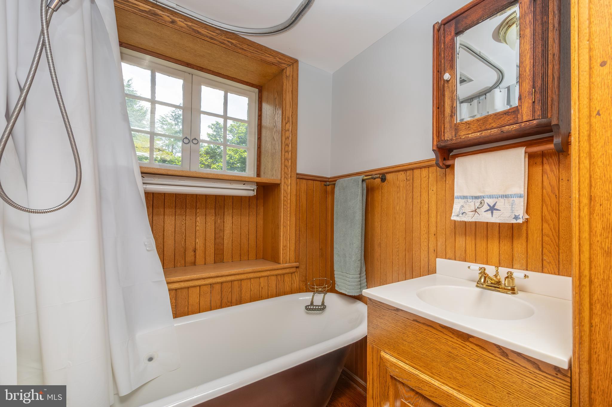 387 Tomlinson Road Huntingdon Valley, PA 19006 - Photo 19 of 30 Bathroom maintains the home's historic character
