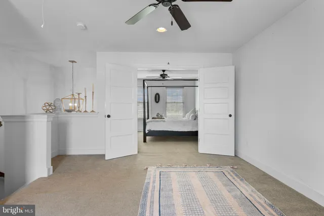 a view of a storage & utility room with a sink