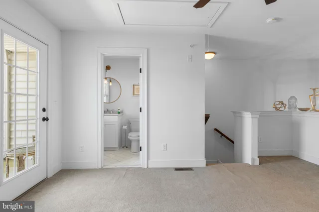 a view of balcony and deck