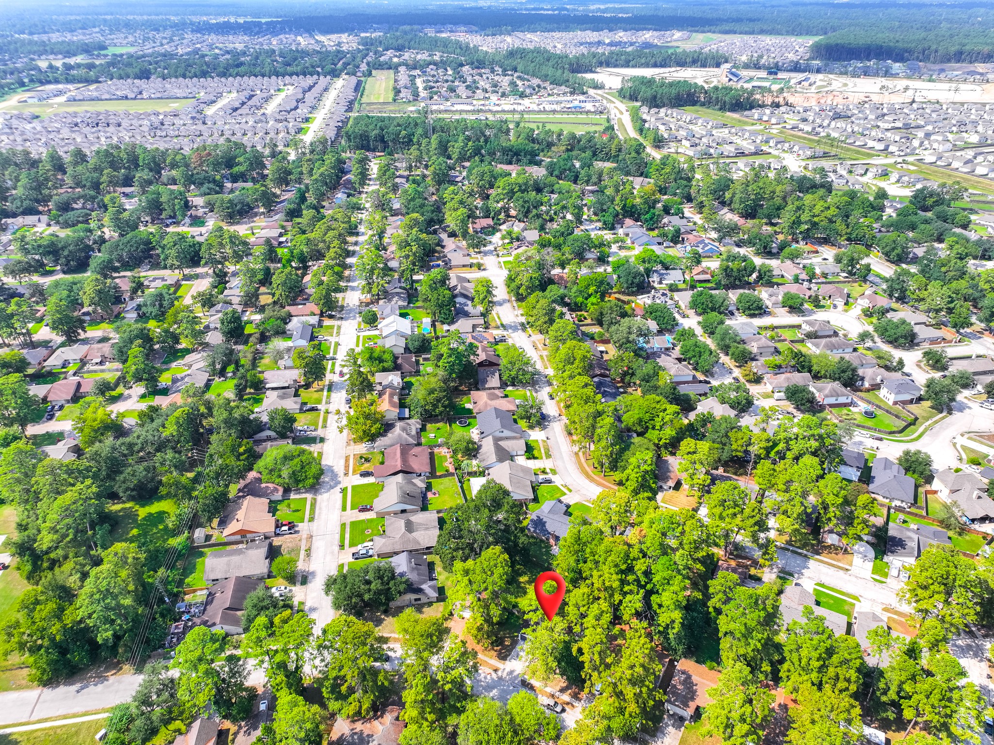 5311 Oaklynn Drive Spring, TX 77373 - Photo 32 of 33 a view of city and mountain