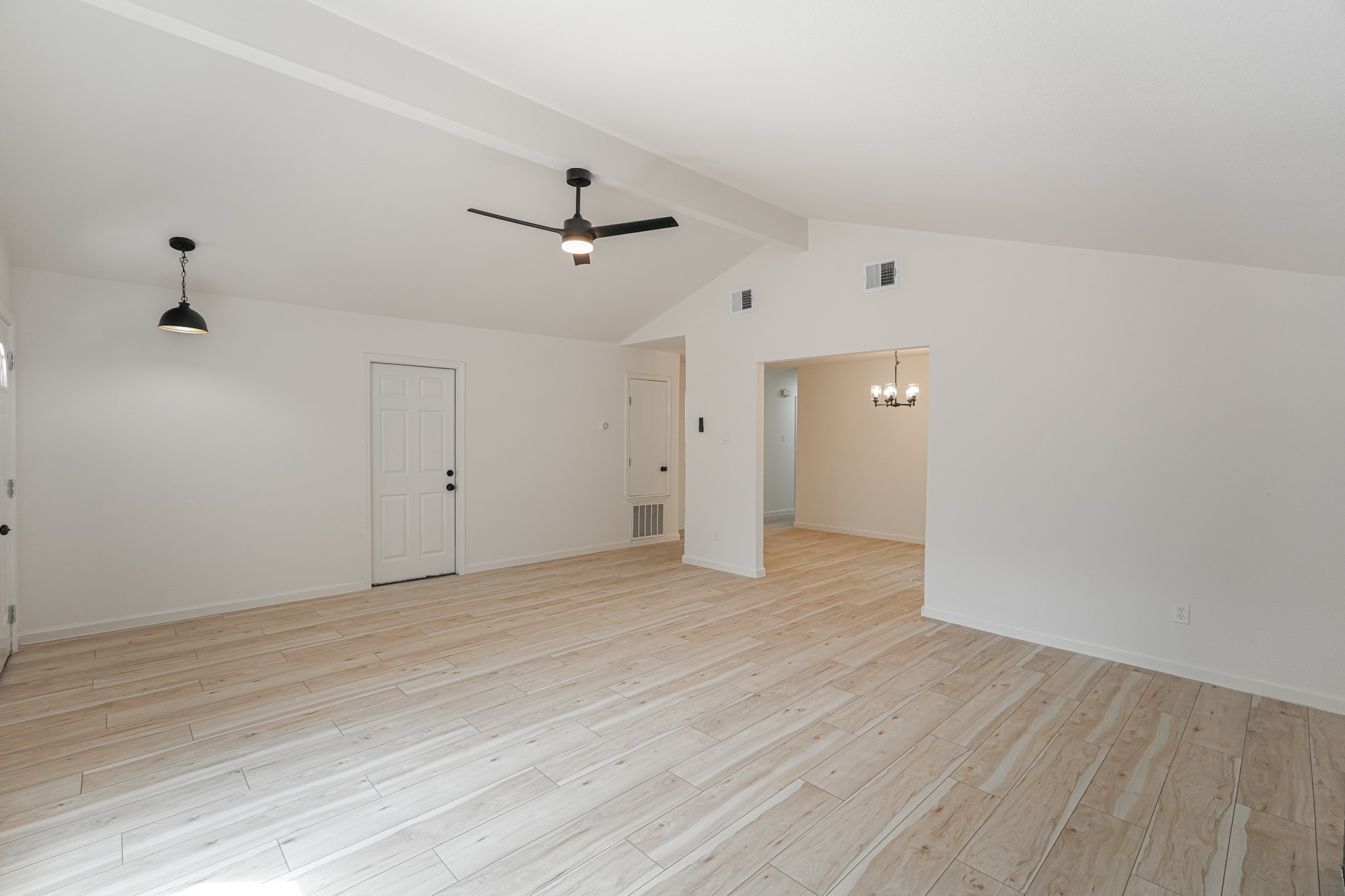 5311 Oaklynn Drive Spring, TX 77373 - Photo 10 of 33 a view of empty room with wooden floor
