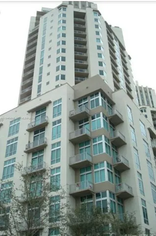 a front view of a building