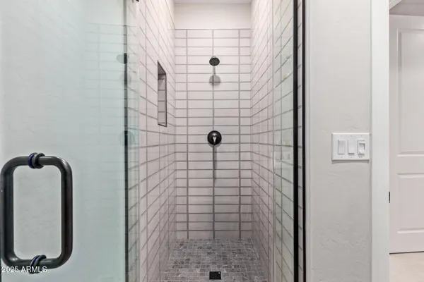 a view of a walk in closet