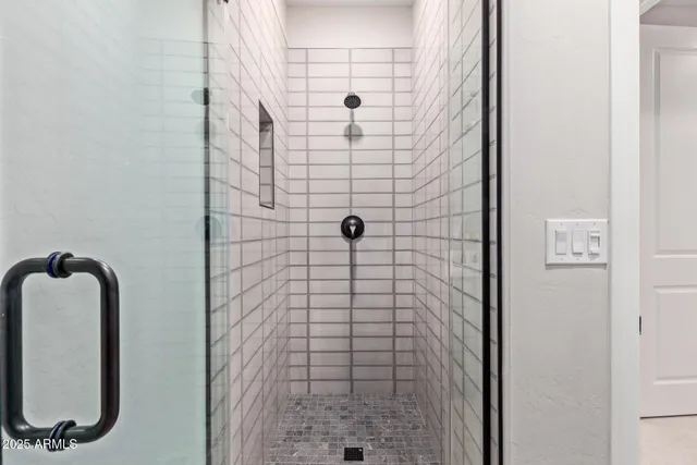 a view of a walk in closet