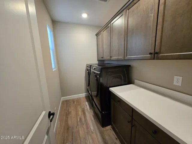 a view of washer and dryer