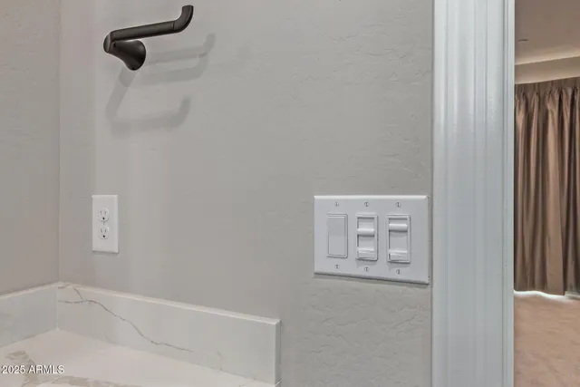 a close up of a wall