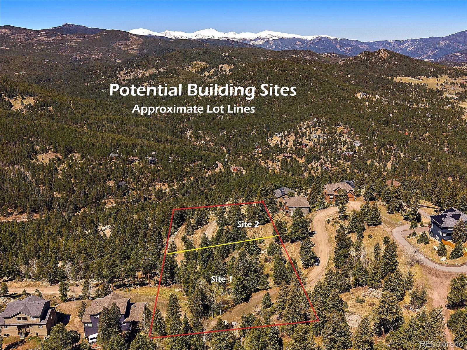 Lynx Lair Road Evergreen, CO 80439 - Photo 2 of 30 a view of a city with mountain