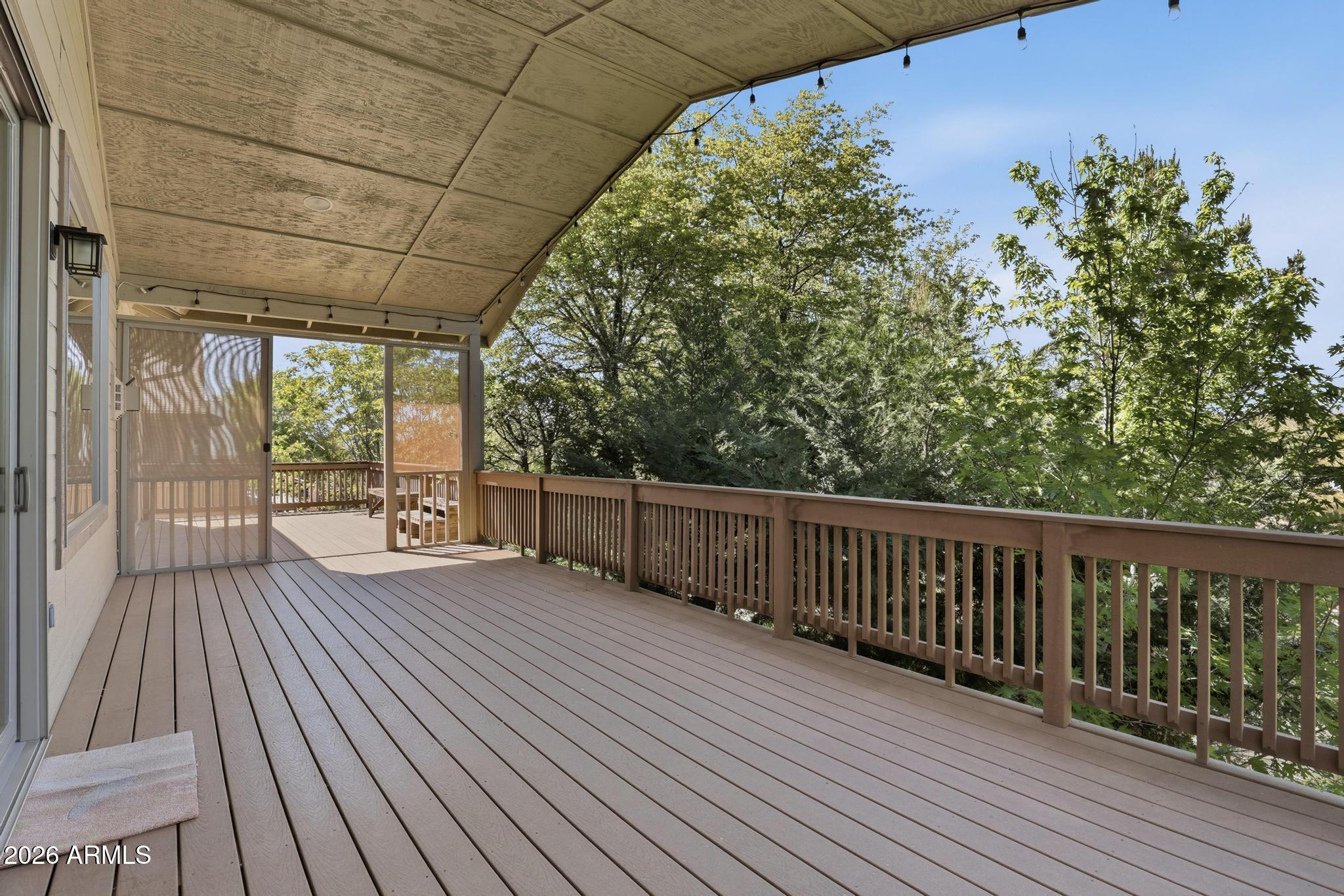 408 East Phoenix Street Payson, AZ 85541 - Photo 34 of 35 a view of balcony with wooden floor