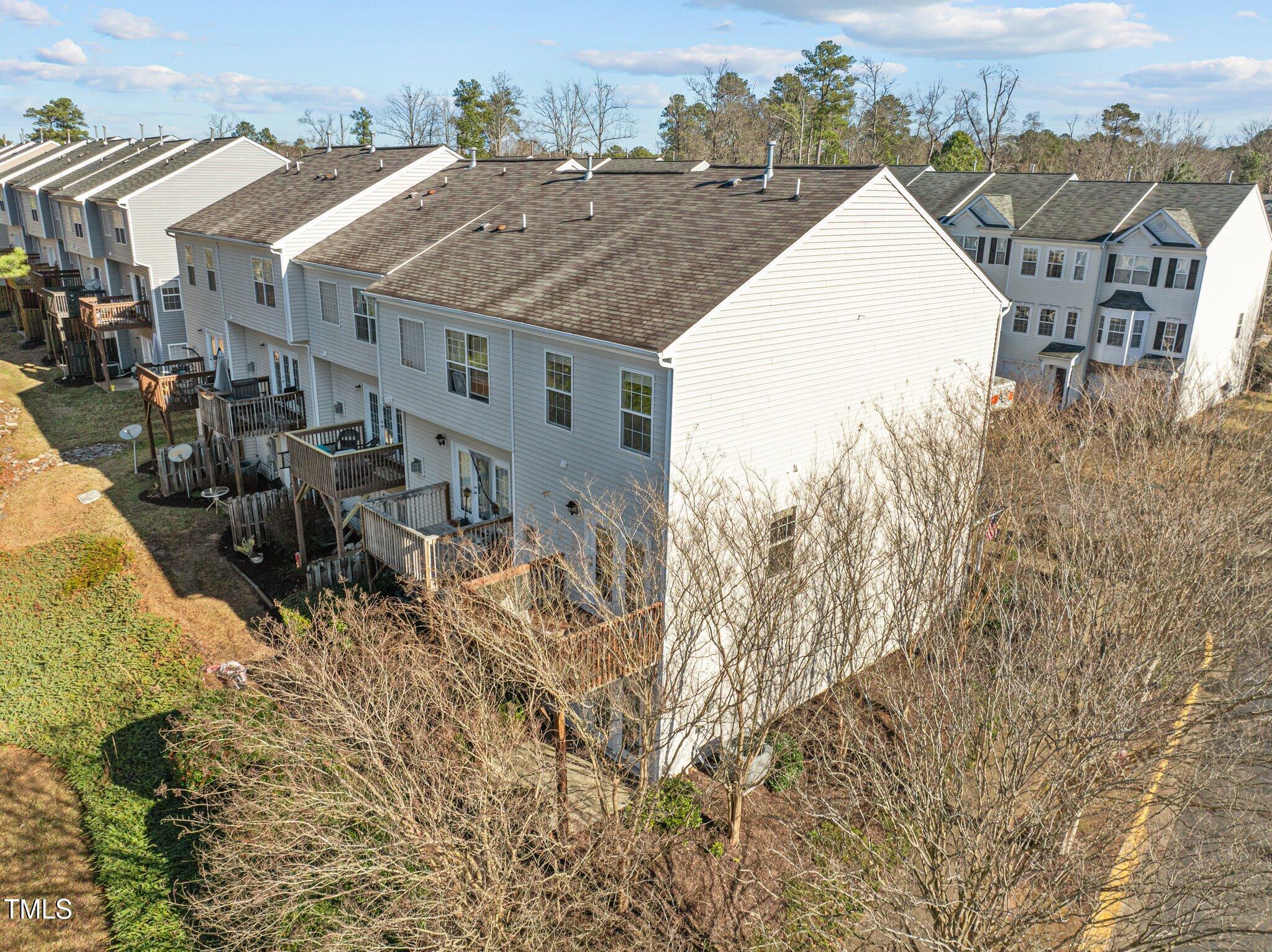 1674 Snow Mass Way Durham, NC 27713 - Photo 28 of 30 an aerial view of multiple house