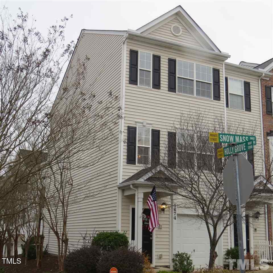 1674 Snow Mass Way Durham, NC 27713 - Photo 3 of 30 a front view of a house with balcony