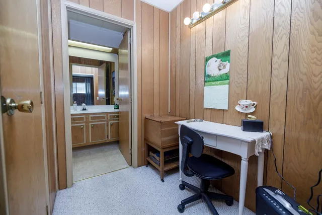 a bathroom with a sink and toilet
