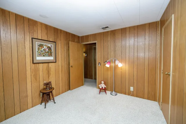a bathroom with a tub