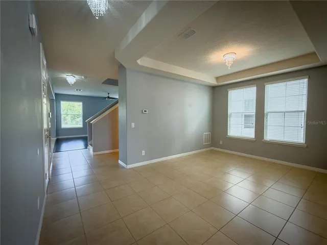 a view of empty room