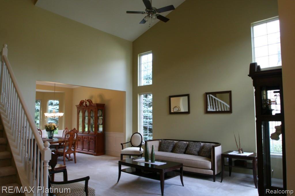 4716 Clifford Road Brighton, MI 48116 - Photo 9 of 22 Living Room to Dining Room
