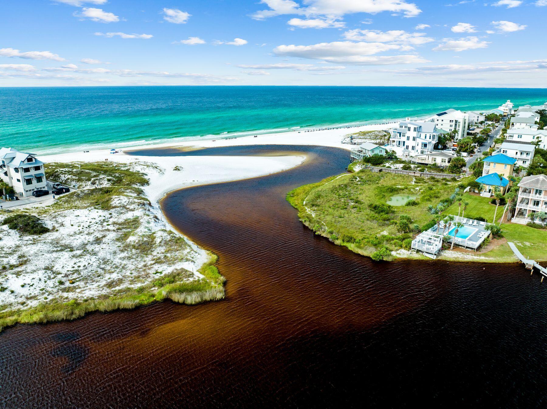48 Chelsea Loop Road Santa Rosa Beach, FL 32459 - Photo 33 of 37 a view of a swimming pool with a yard