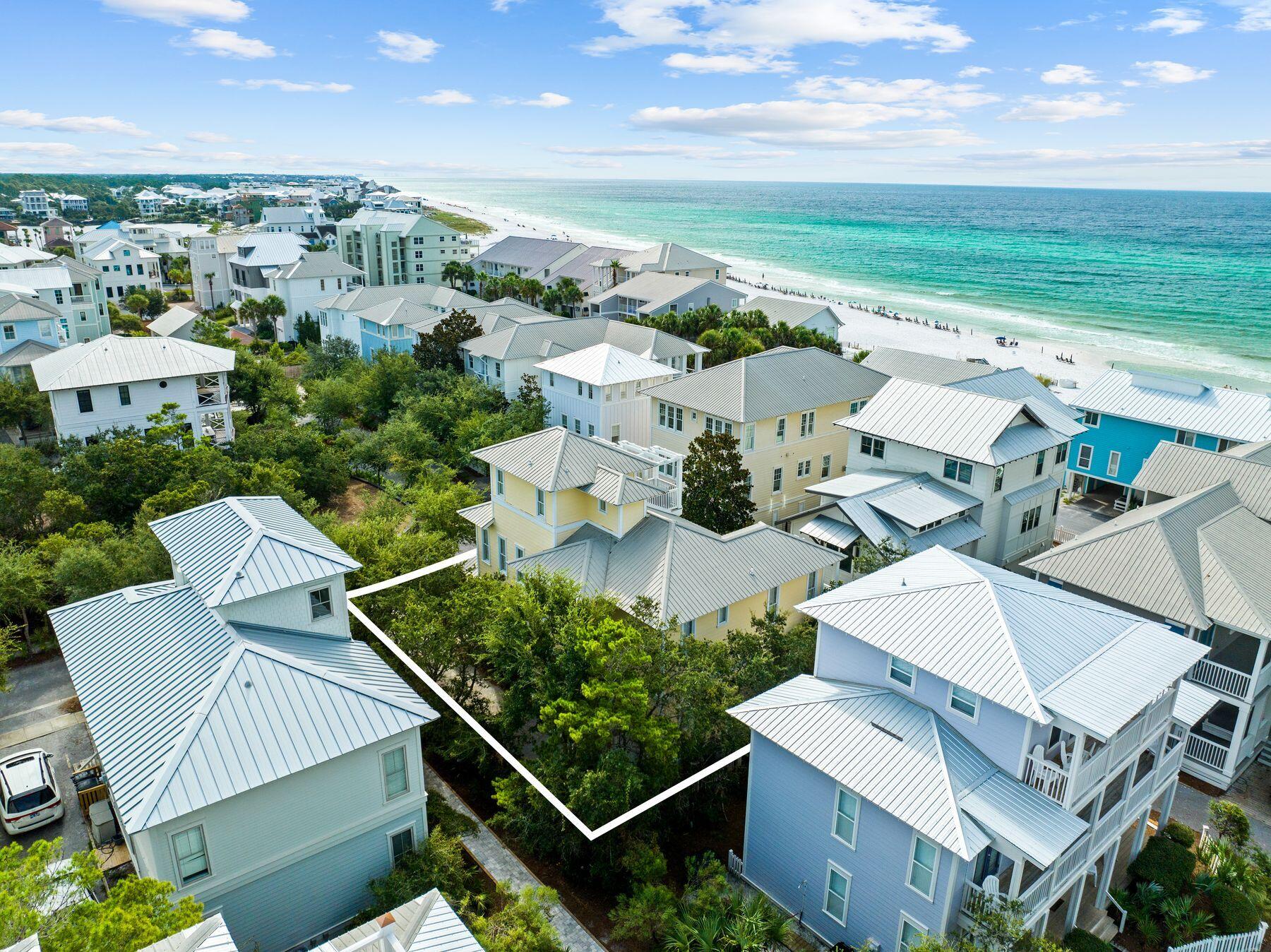 48 Chelsea Loop Road Santa Rosa Beach, FL 32459 - Photo 4 of 37 an aerial view of a house with a garden
