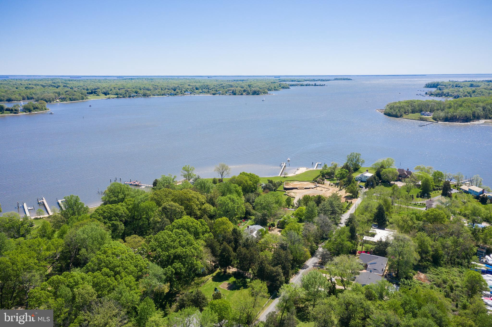 1533 Widows Mite Road Edgewater, MD 21037 - Photo 11 of 29 an aerial view of a houses with a lake view