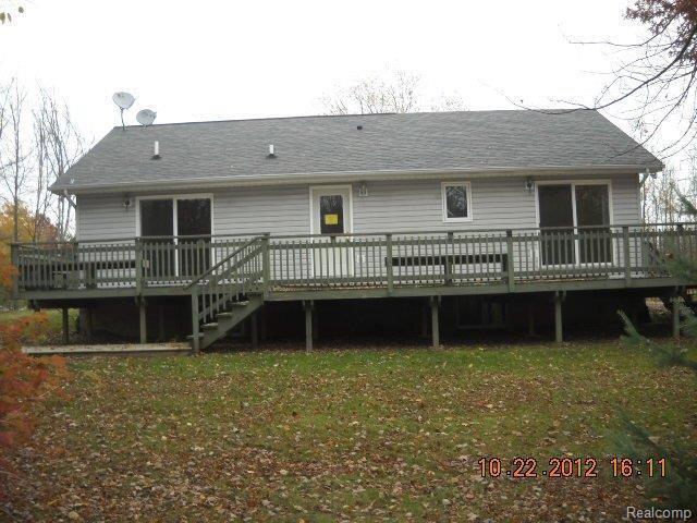 3242 South Lake George Road Dryden, MI 48428 - Photo 9 of 9 Lake George Rear View.jpg