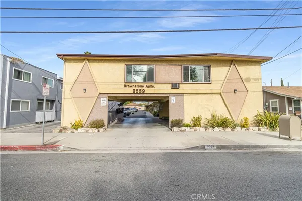a house view with a street view