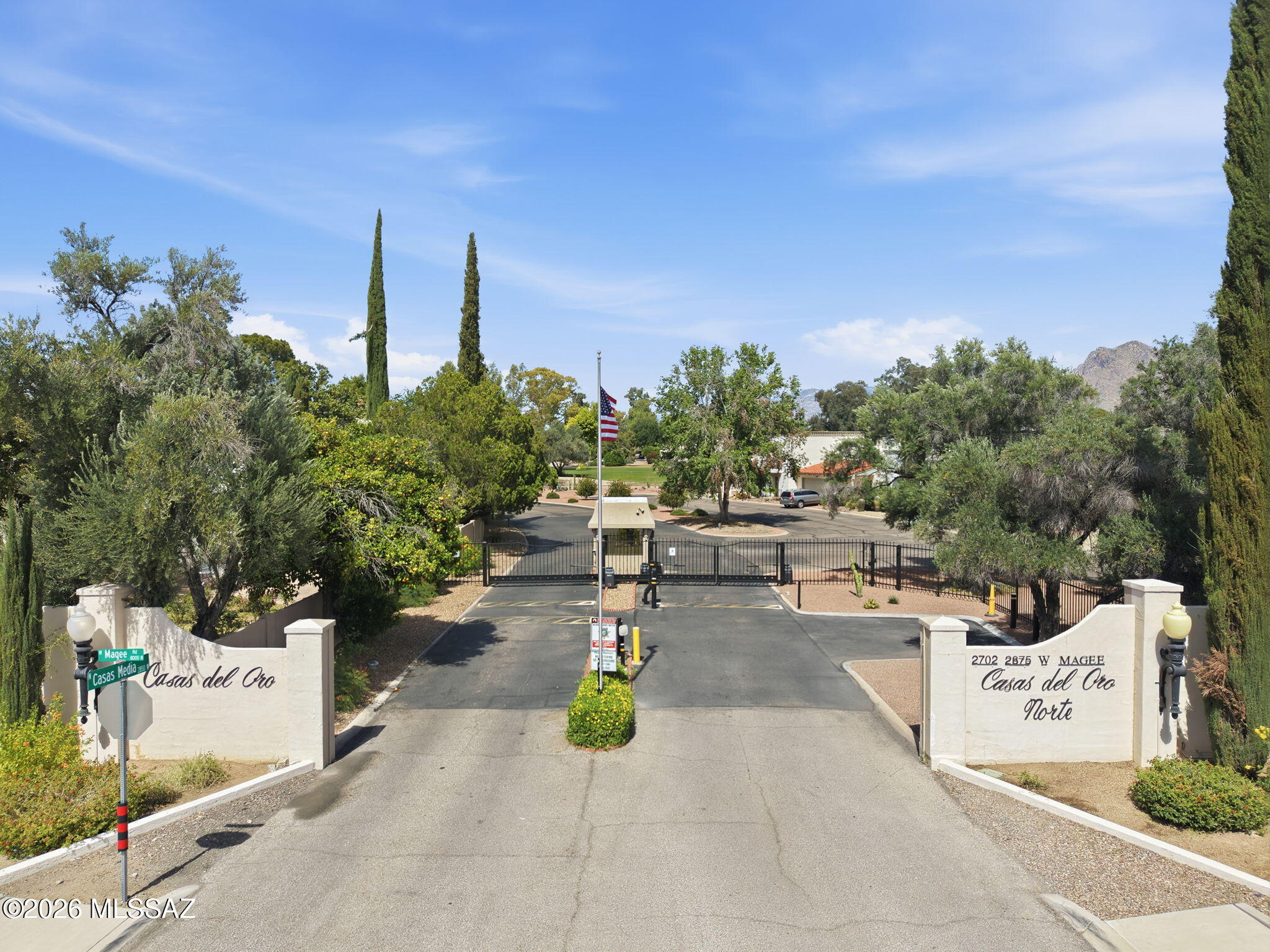 2854 West Magee Road Tucson, AZ 85742 - Photo 2 of 36 Welcome to our gated community!