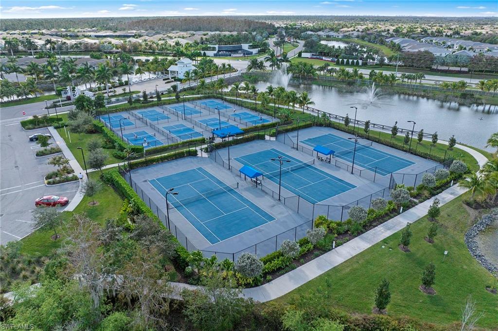 28419 Captiva Shell Loop Bonita Springs, FL 34135 - Photo 39 of 41 an aerial view of a house with a lake view
