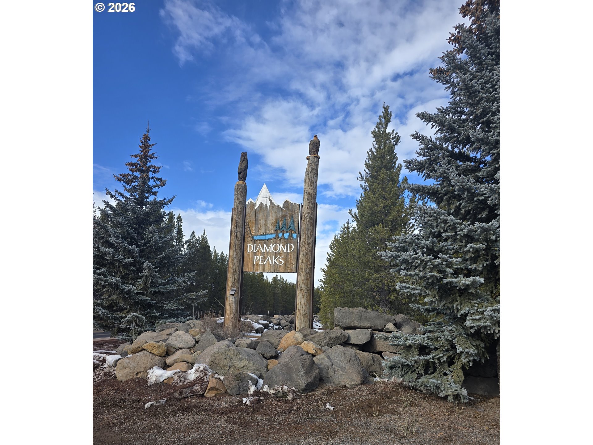 16 Clear Spring Way Crescent Lake, OR 97733 - Photo 1 of 11 a view of a city with tall trees