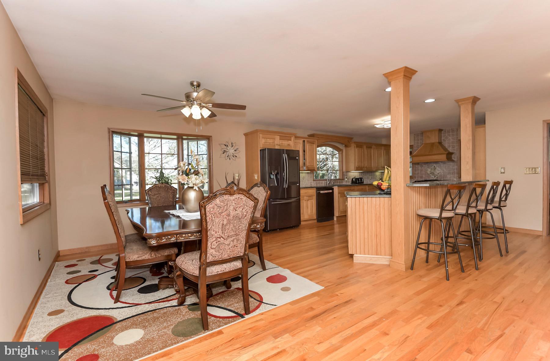 467 Gordon Road Robbinsville, NJ 08691 - Photo 10 of 41 a view of a dining room with furniture window and wooden floor