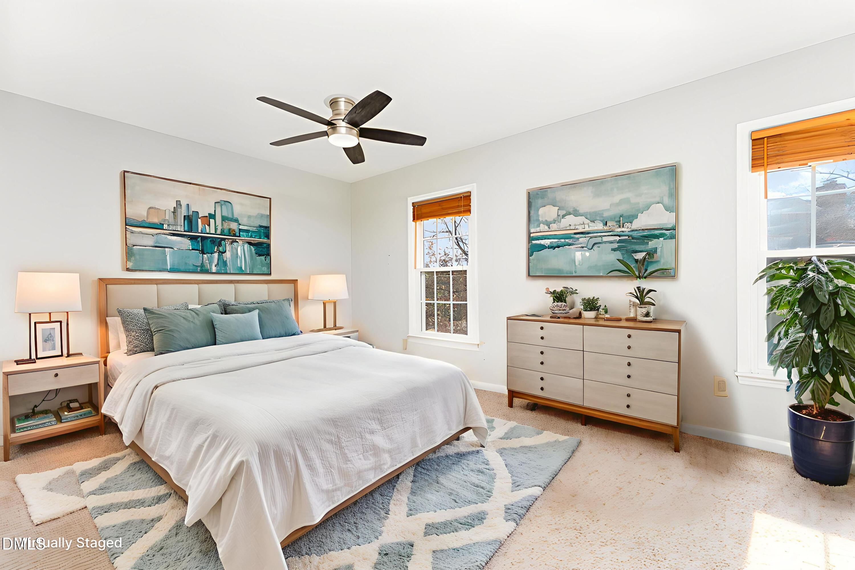6205 Waterside Lane Raleigh, NC 27613 - Photo 23 of 40 Bedroom 2 - virtually staged