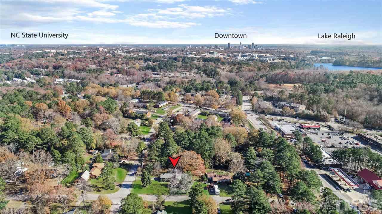 901 Merrie Road Raleigh, NC 27606 - Photo 17 of 18 a view of a city