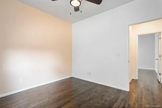 wooden floor in an empty room