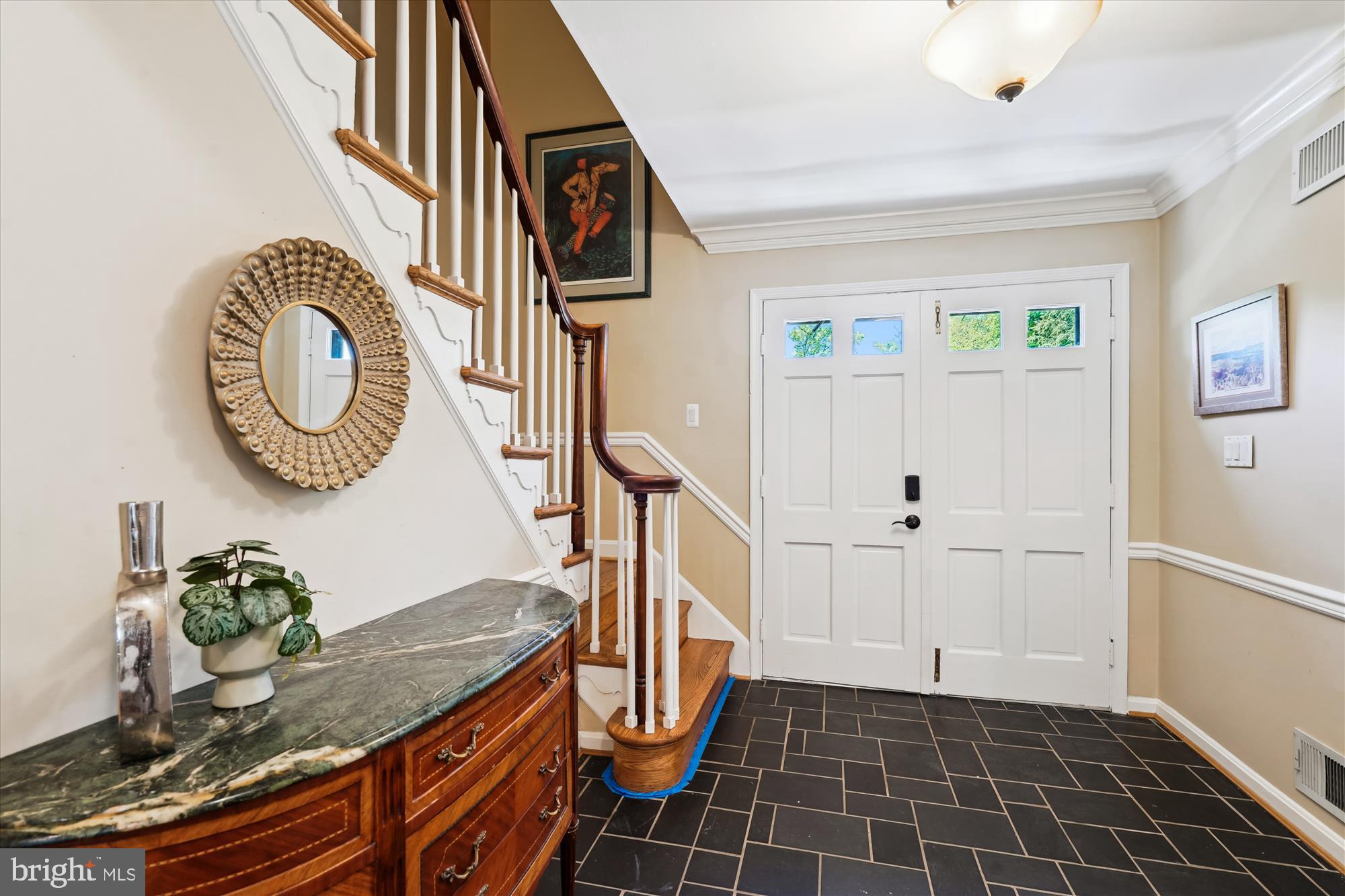 7101 Old Gate Road Rockville, MD 20852 - Photo 22 of 52 a view of an entryway with wooden floor