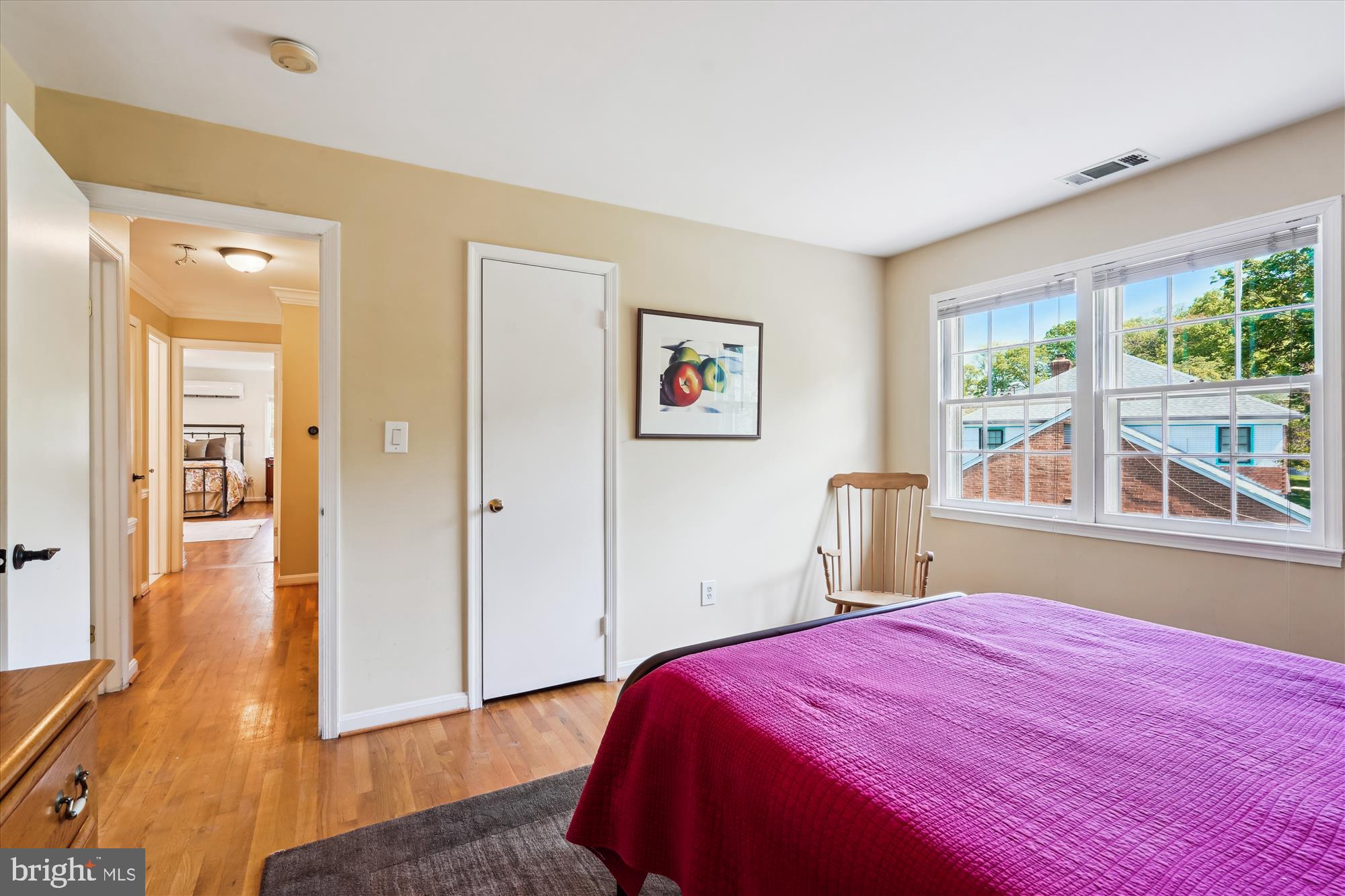7101 Old Gate Road Rockville, MD 20852 - Photo 30 of 52 a bedroom with a bed and a large window
