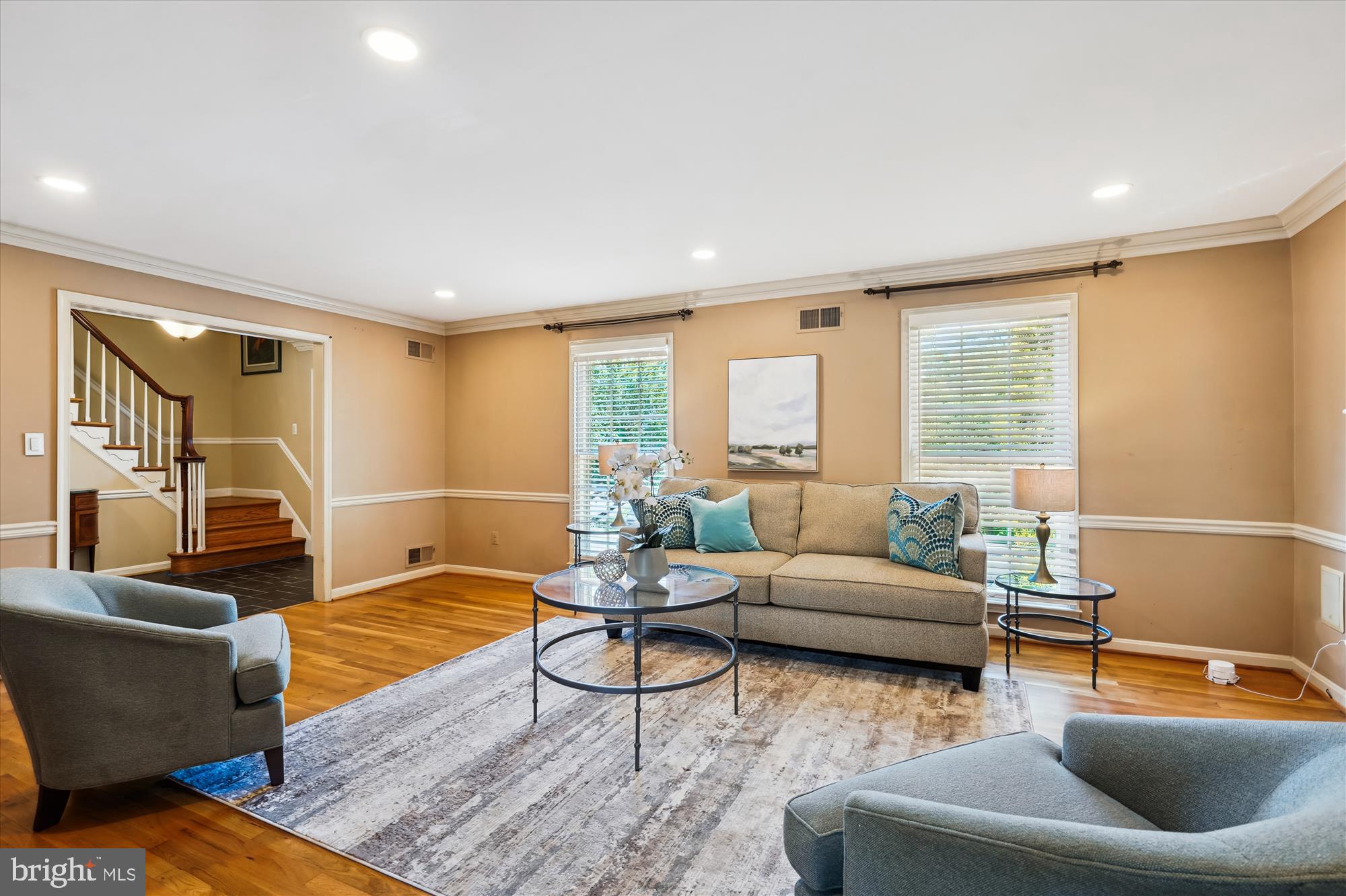 7101 Old Gate Road Rockville, MD 20852 - Photo 3 of 52 a living room with furniture and a large window