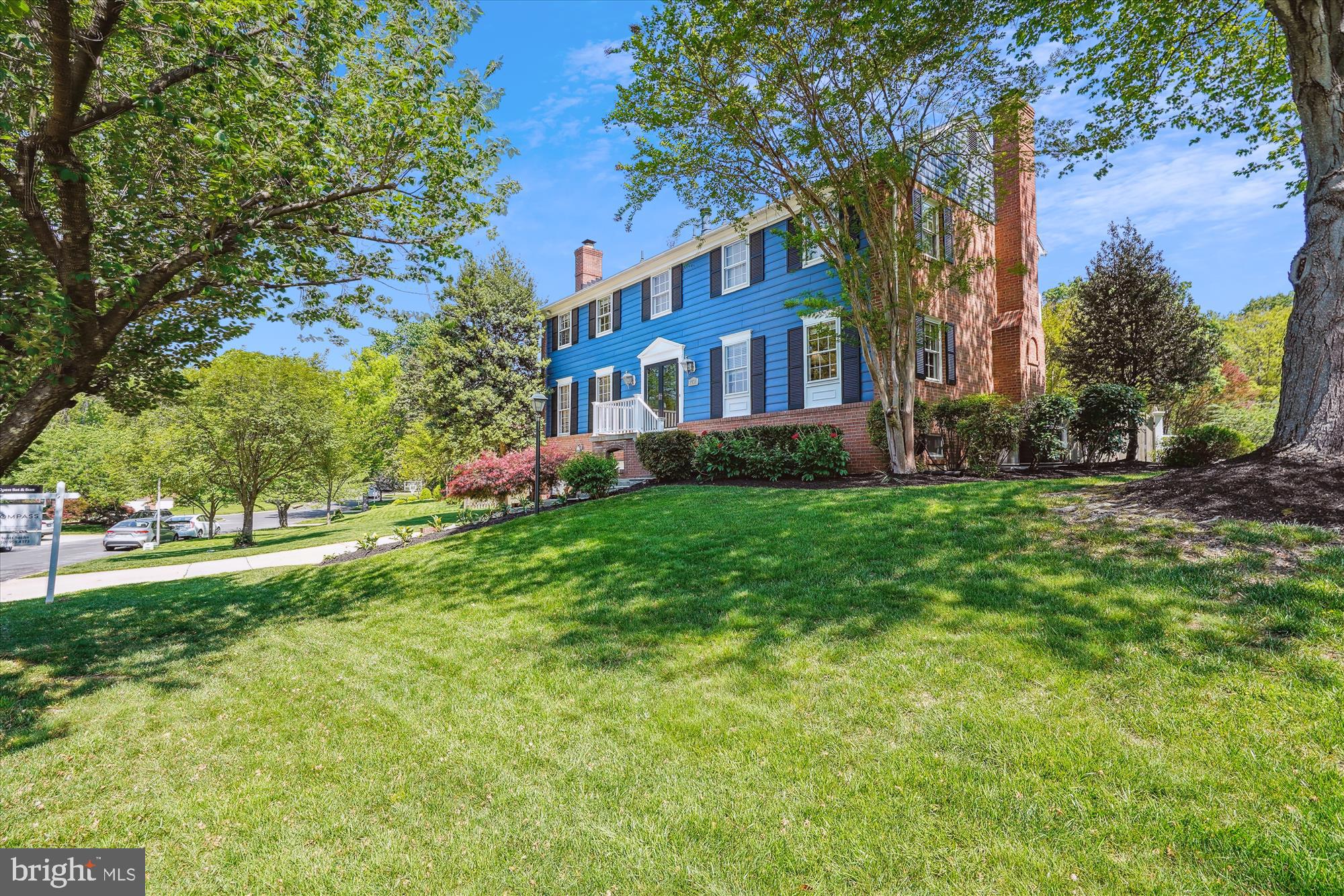 7101 Old Gate Road Rockville, MD 20852 - Photo 52 of 52 a front view of a house with garden