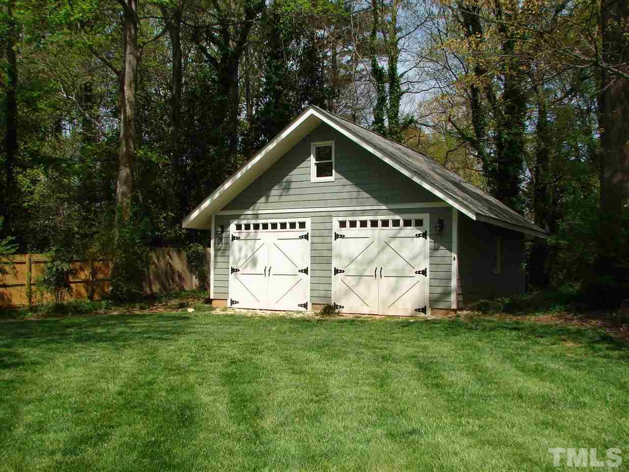 409 Vernon Terrace Raleigh, NC 27609 - Photo 18 of 23 Another View of the Outstanding Two Bay Garage with Separate Doors, Wired and Ready to Go !