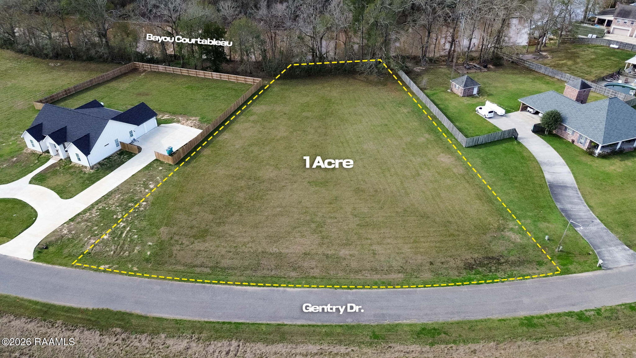 Lot 28 Gentry Washington, LA 70589 - Photo 4 of 9 Boundaries outlined