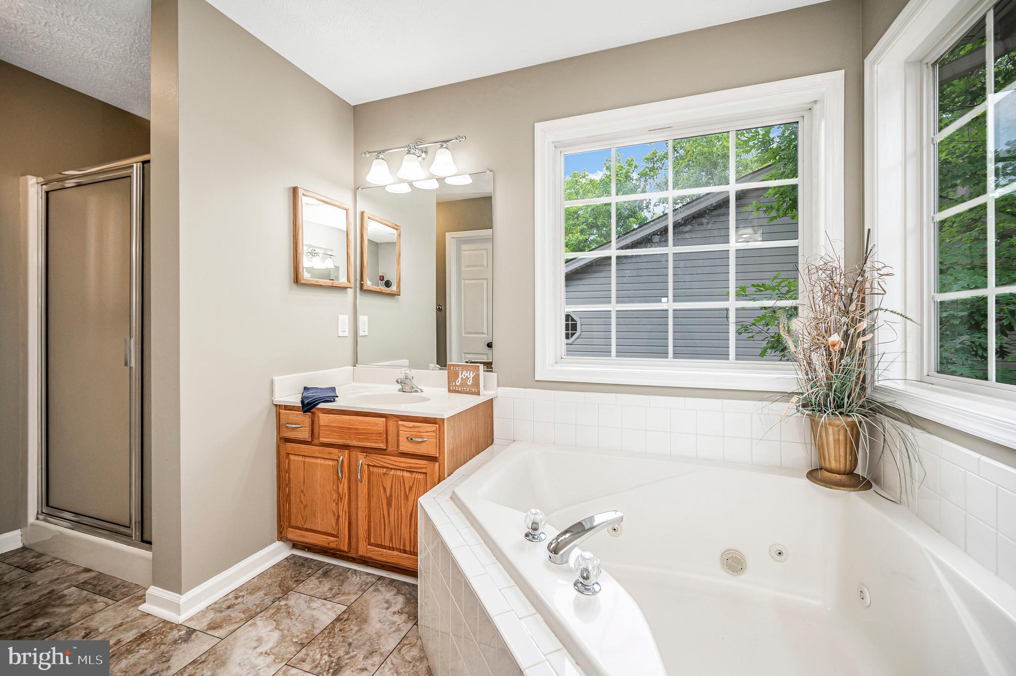 305 Birdie Road Locust Grove, VA 22508 - Photo 37 of 64 separate shower, tub, one of 2 vanities