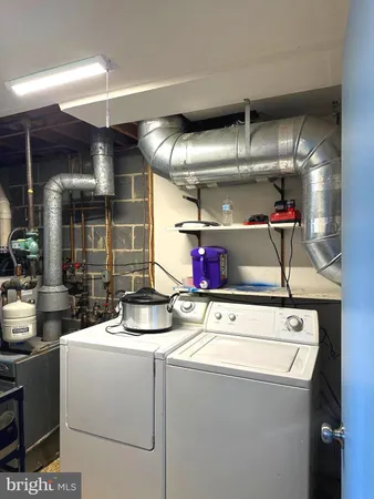 a room with storage and utility