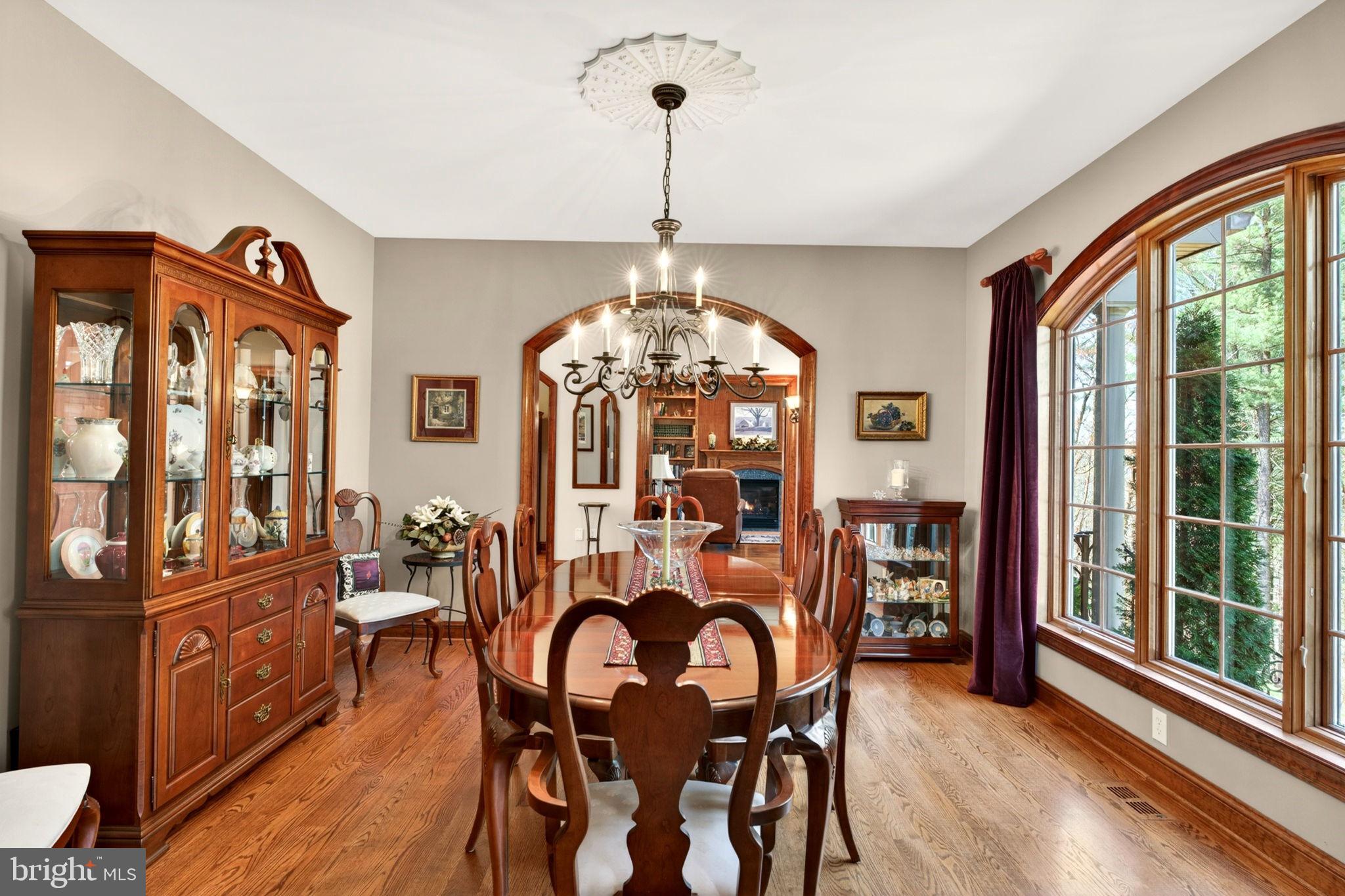 3814 Rocks Station Road Street, MD 21154 - Photo 34 of 70 a view of a dining room with furniture window and outside view