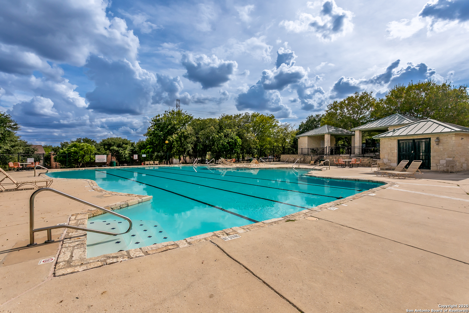 6609 Wood Bench Live Oak, TX 78233 - Photo 23 of 23 a view of swimming pool is middle in the garden