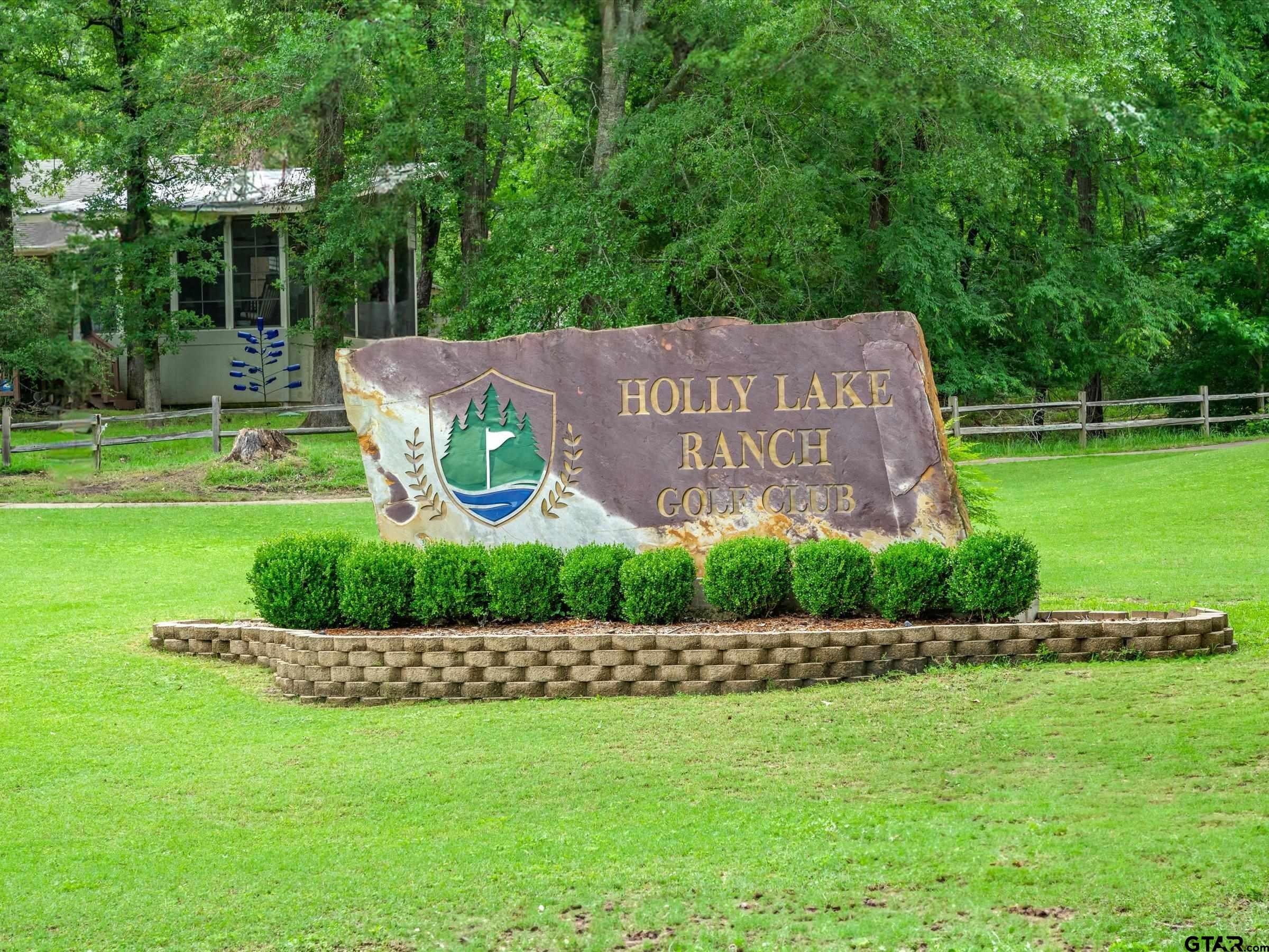 289 Llano Bend Holly Lake Ranch, TX 75765 - Photo 31 of 48 a view of a back yard with green space