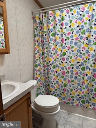 196 Lake Drive Media, PA 19063 - Photo 31 of 42 a bathroom with a sink and a toilet